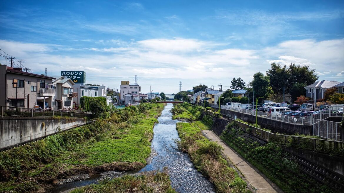 Tokyo Walk - Nogawa River To Seijo - Almost Countryside and a Luxury Residential Neighbourhood