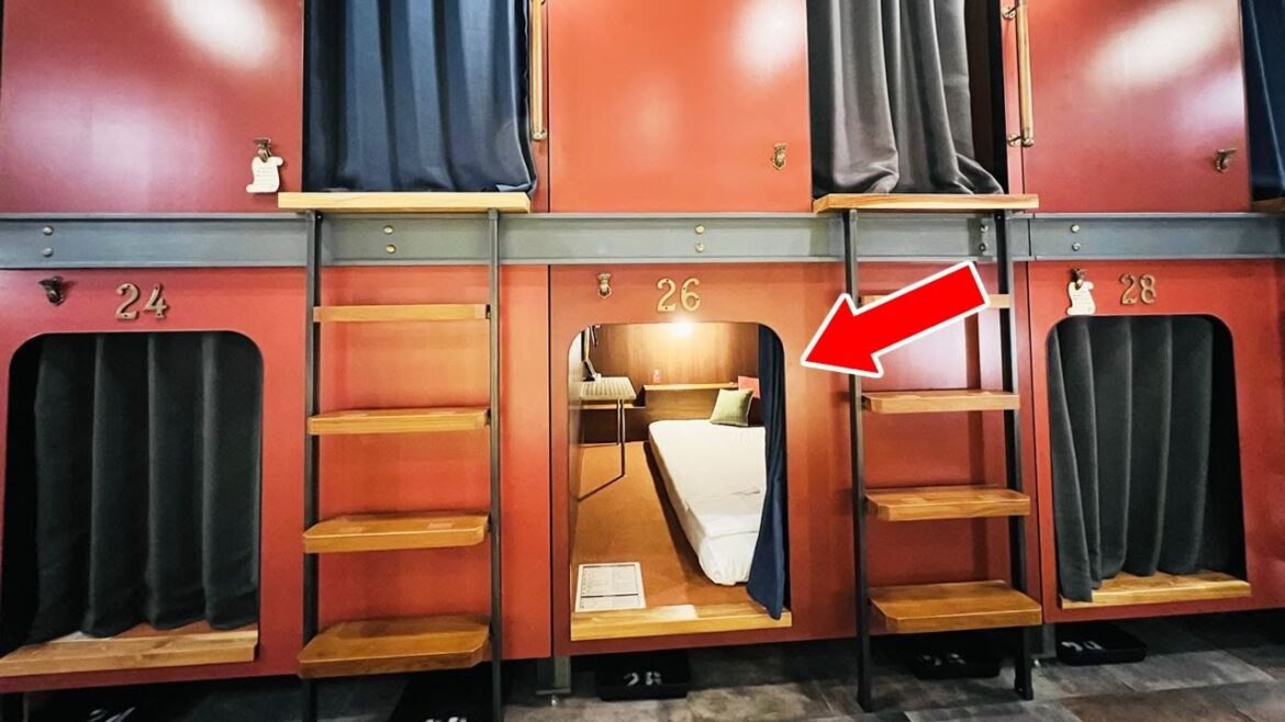 「Japanese capsule hotel YOKOHAMA」Hotel like a train「HARE-TABI Traveler’s inn YOKOHAMA」