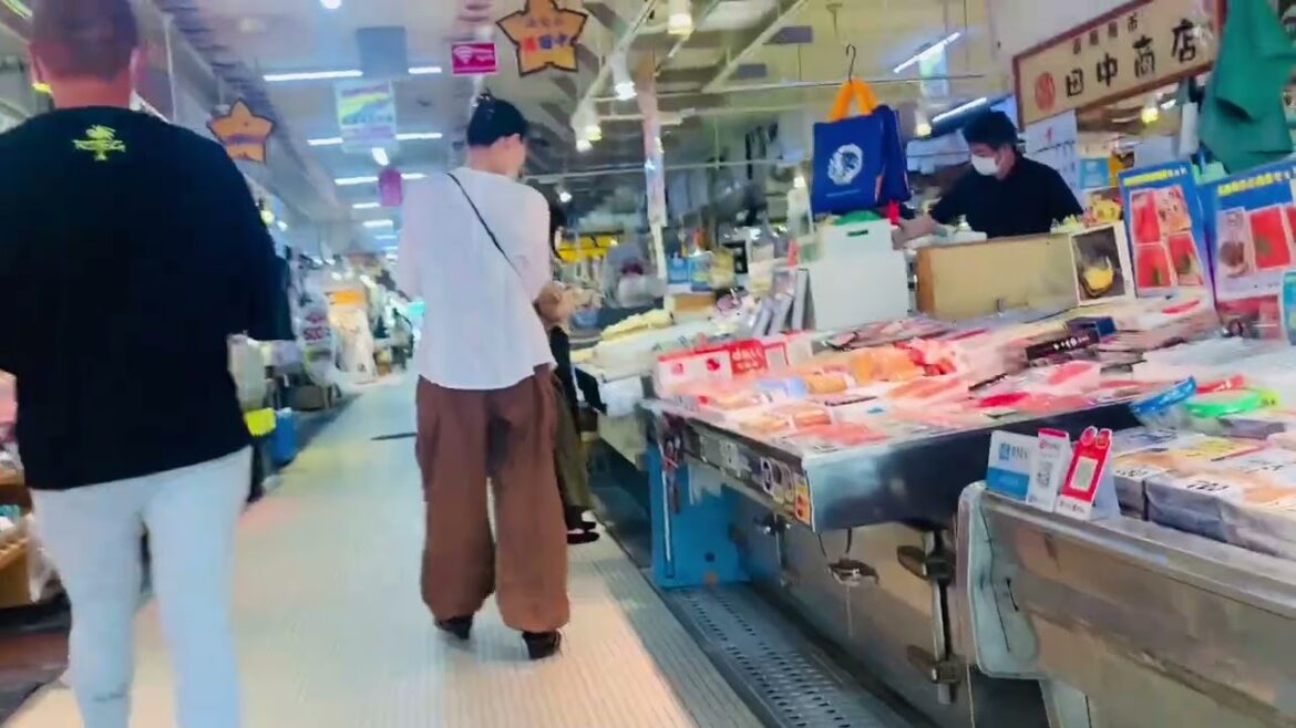 MORNING WALK/MORNING MARKET/SEAFOOD STATION/ICHIBA LAST DAY HAKODATE @pinayjapanjk TV