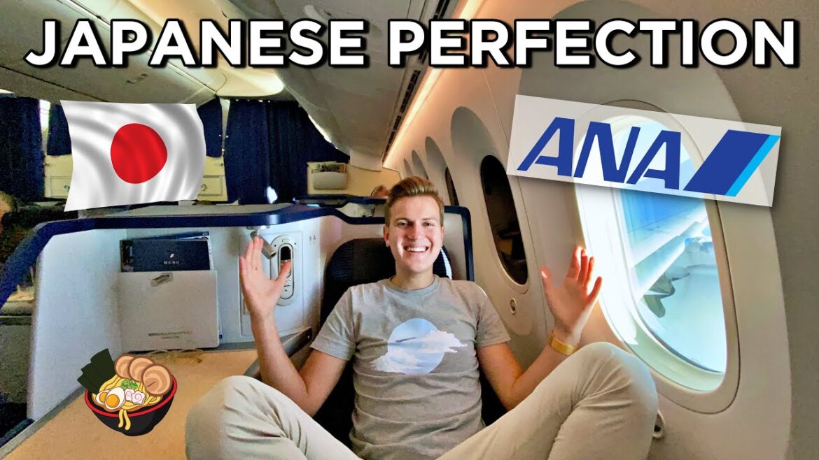 INCREDIBLE ANA 787 Business Class Flight INCREDIBLE ANA 787 Business Class Flight