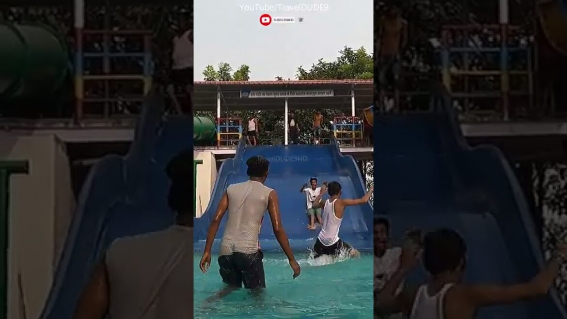 Water Park Funny Moments #shorts #waterpark #india