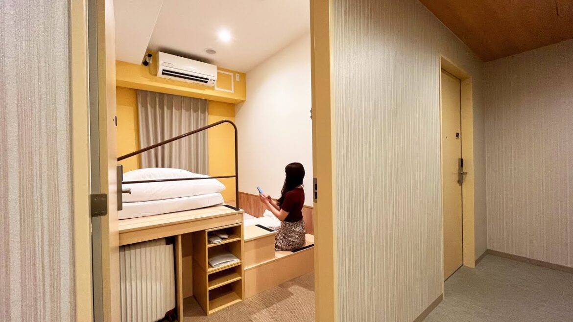 $15!! Capsule hotel in Kyoto for friends or couples🛌| THE POCKET HOTEL Kyoto Shijo Karasuma $15!! Capsule hotel in Kyoto for friends or couples🛌| THE POCKET HOTEL Kyoto Shijo Karasuma