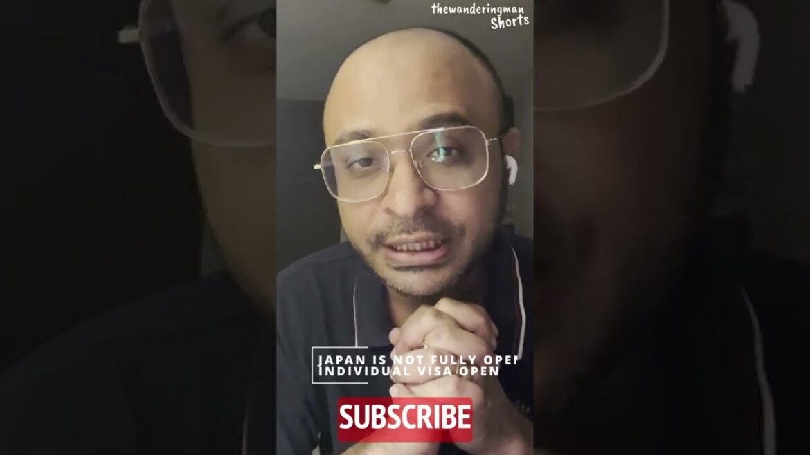 JAPAN TRAVEL UPDATE | JAPAN IS FULLY OPEN | APPLY VISAS NOW #shorts