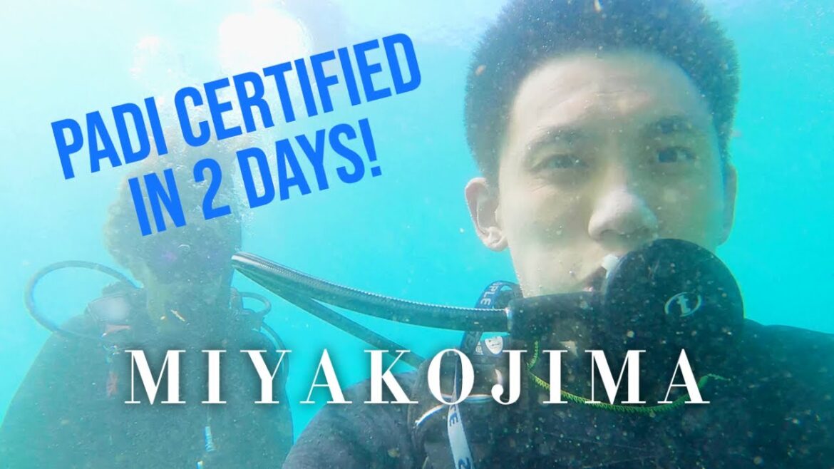 Completing PADI Scuba Diving Course in Okinawa, Japan | Miyakojima Vlog Part 2
