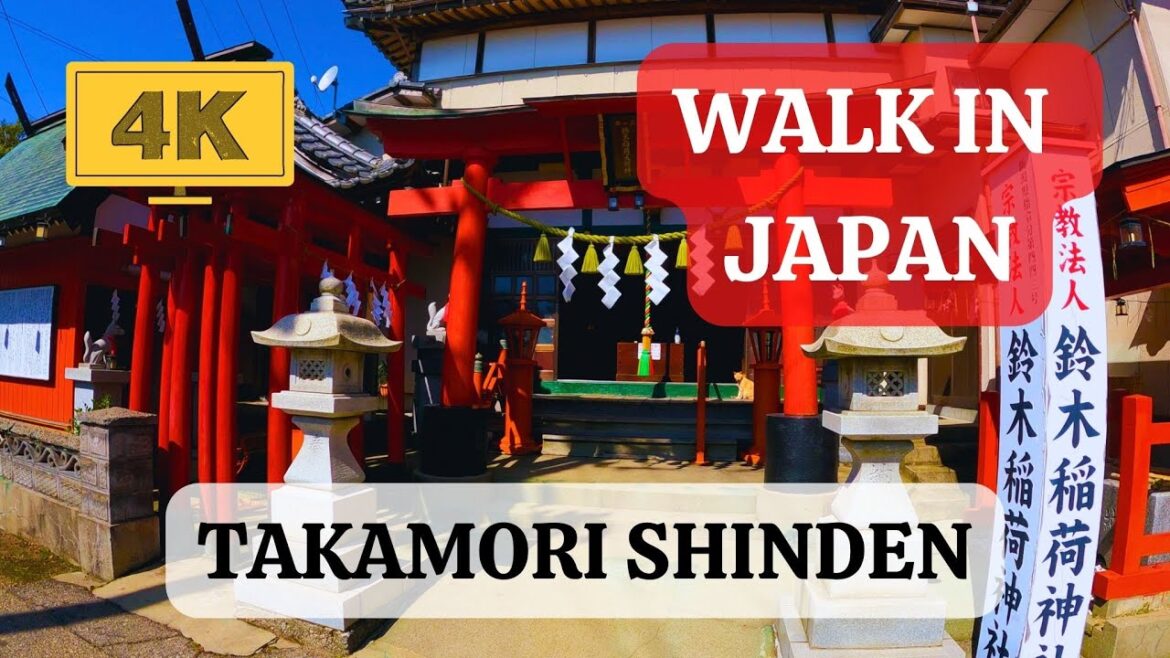 Walk in Japan - Takamori-Shinden, Niigata (4K 60FPS)