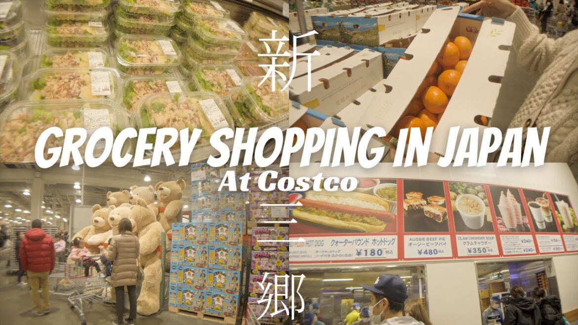 Grocery shopping with me🍣COSTCO JAPAN tour | Japanese foods