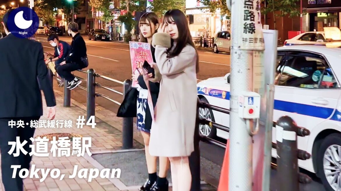 ⁴ᴷ Tokyo: Suidobashi Station (水道橋駅) / Chuo Sobu Line #4: Japan Walking Tour 2022 ⁴ᴷ Tokyo: Suidobashi Station (水道橋駅) / Chuo Sobu Line #4: Japan Walking Tour 2022