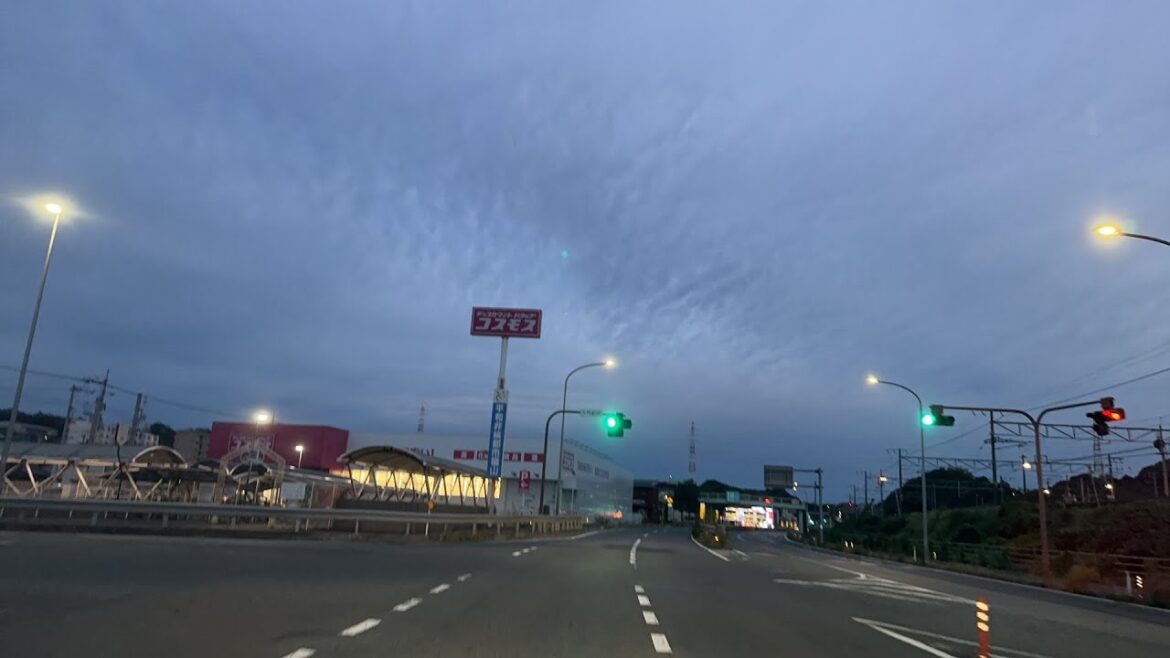 福山市から広島空港までドライブLIVE