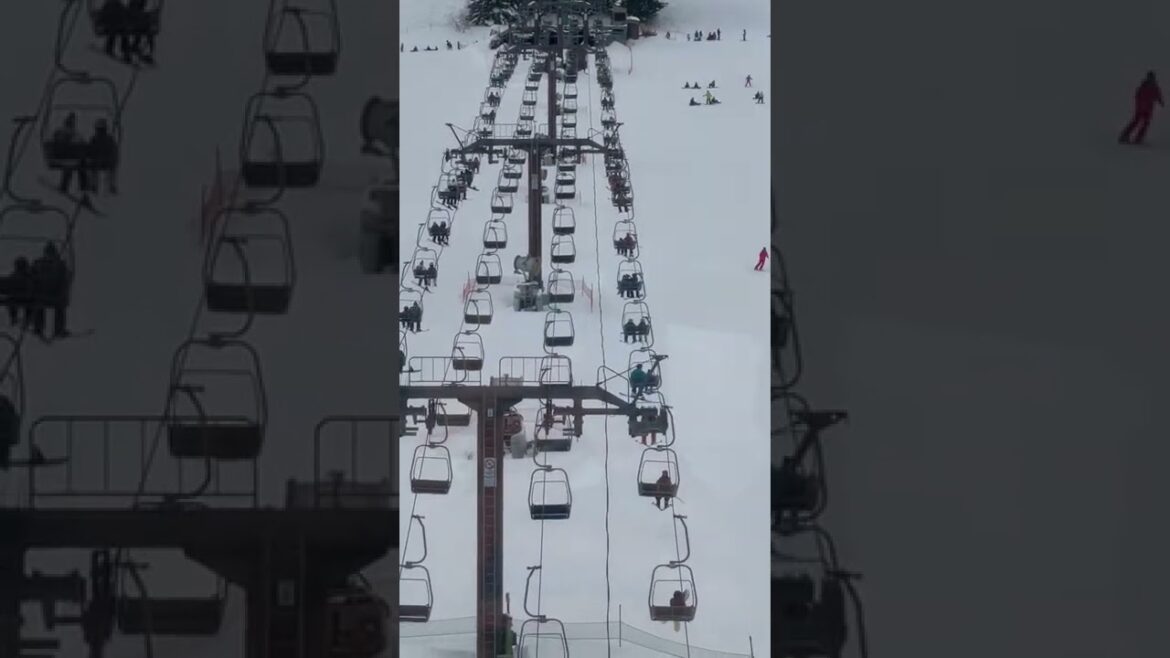 Ski Resort View From A Hotel Room at Naeba Prince Hotel Japan