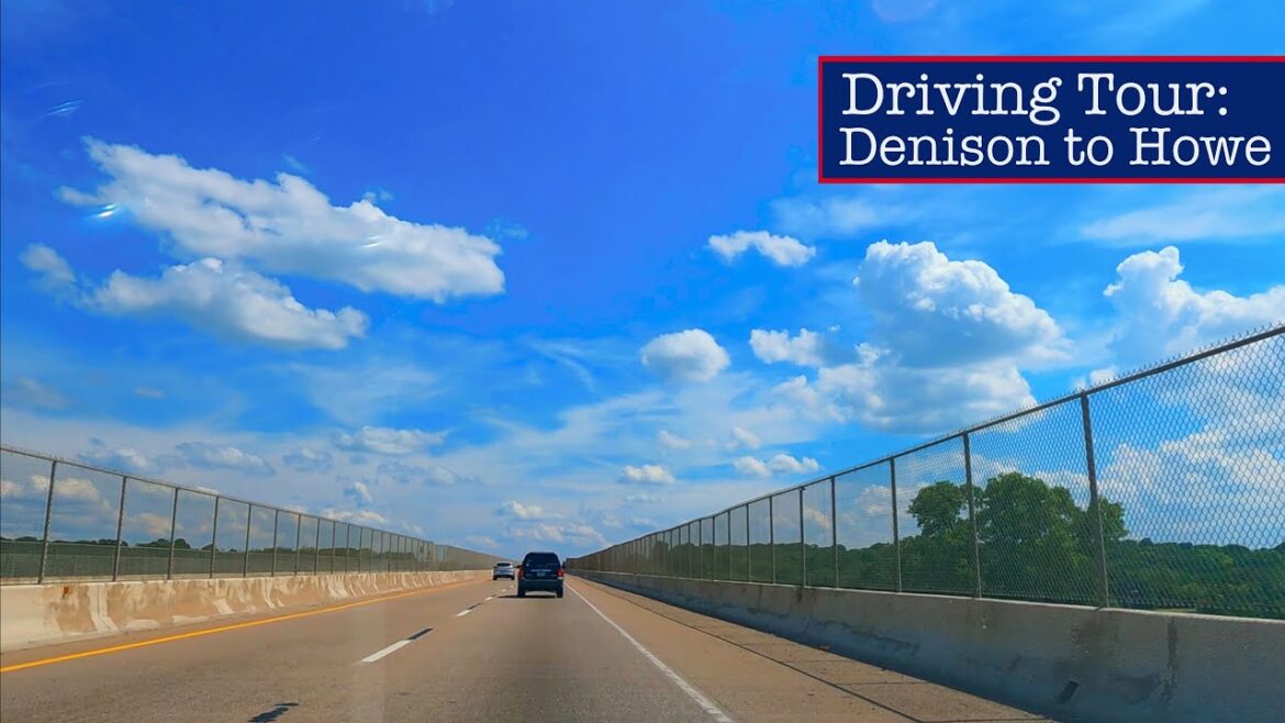 Texas Driving Tour: Denison to Howe (via 75) 4K Texas Driving Tour: Denison to Howe (via 75) 4K