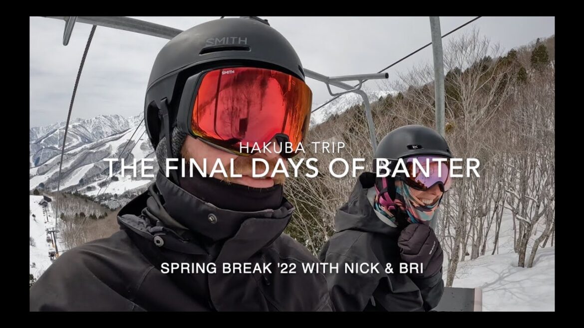 Hakuba Spring Break: Final Days of Banter (Fishing, Snowboarding, Road Trip shenanigans) Hakuba Spring Break: Final Days of Banter (Fishing, Snowboarding, Road Trip shenanigans)