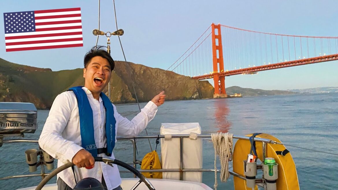 🌉 Sunset Sailing Golden Gate Bridge San Francisco