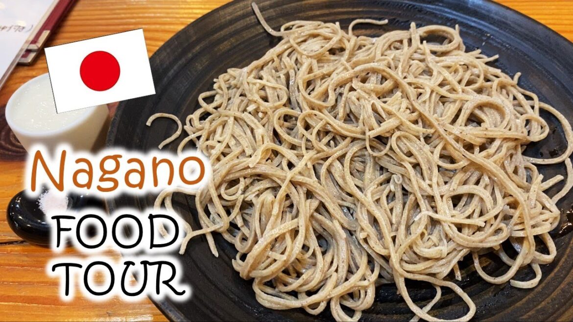 Japanese Traditional Food Tour!! | Nagano, Japan Alps
