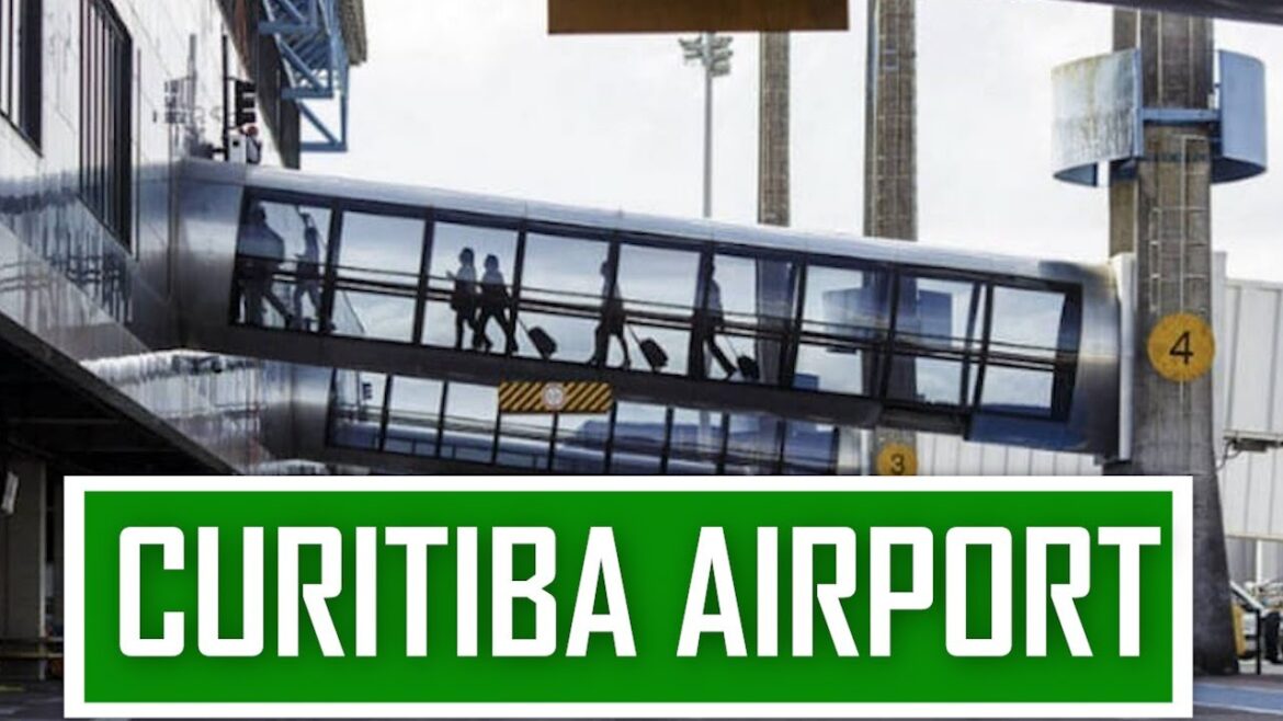 CURITIBA BRAZIL INTERNATIONAL AIRPORT TOUR WHAT IS IT LIKE IN THE PANDEMIC?