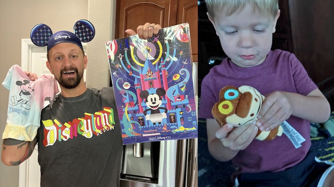 Flying Back Home From California! | Travel Day, Disneyland + D23 Souvenir Haul, Unboxing & Update!