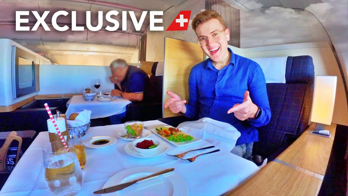 My FANTASTIC SWISS First Class Flight to Dubai