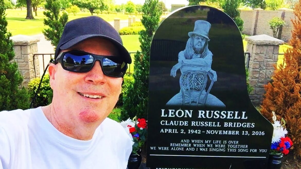 FAMOUS GRAVES-Visiting Music Legends Leon Russell & Roy Clark At Memorial Park Cemetery In Tulsa, OK FAMOUS GRAVES-Visiting Music Legends Leon Russell & Roy Clark At Memorial Park Cemetery In Tulsa, OK