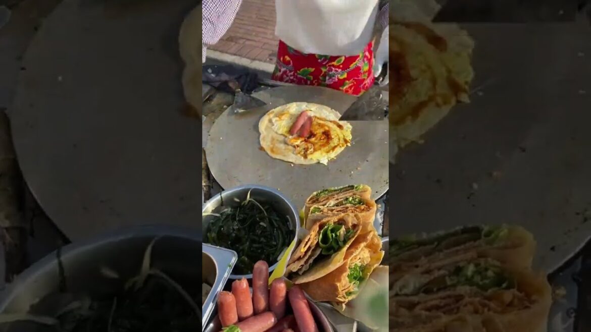 AMAZING STREET FOOD | Burrito | #Shorts AMAZING STREET FOOD | Burrito | #Shorts