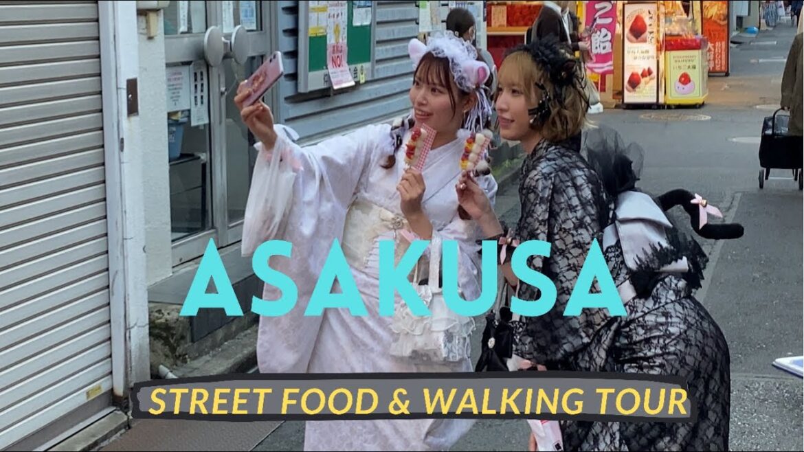 Asakusa Street Food and Walking Tour ll Cultural and Older Tokyo ll Indian in Japan