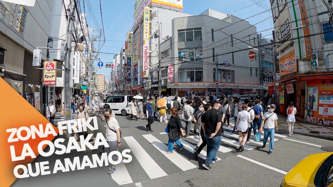TOUR POR LA OSAKA QUE MÁS AMAMOS! NIPPONBASHI DENDEN TOWN A SU MEJOR HORA