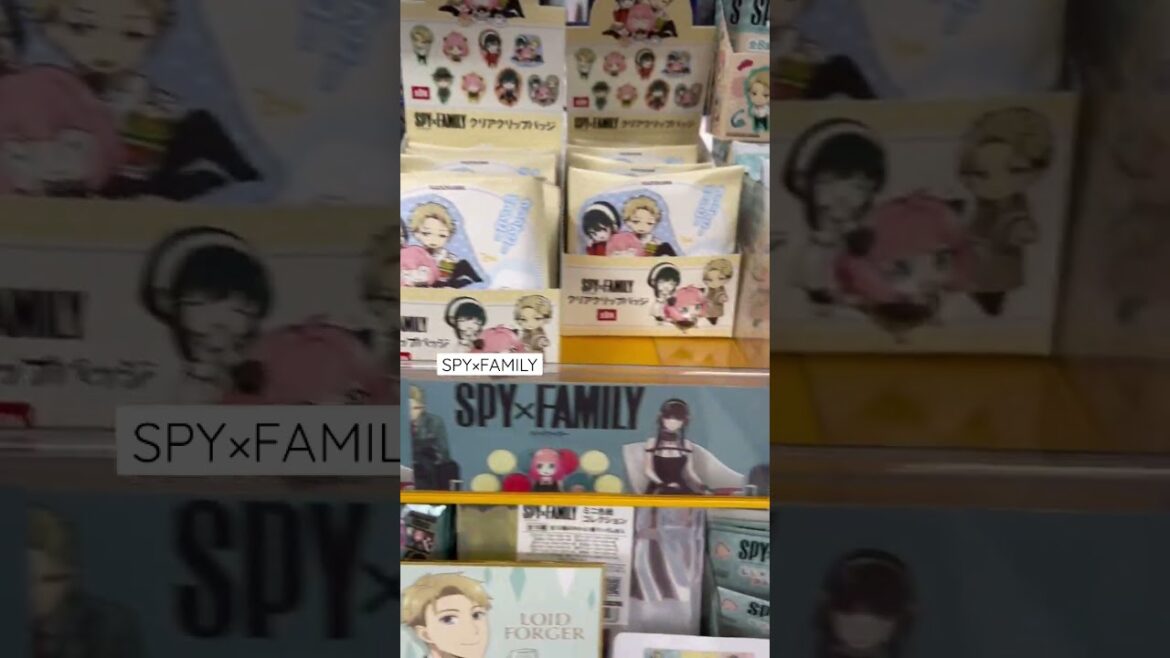 Animate- Tennoji, Osaka Japan | SPY×FAMILY Merchandise
