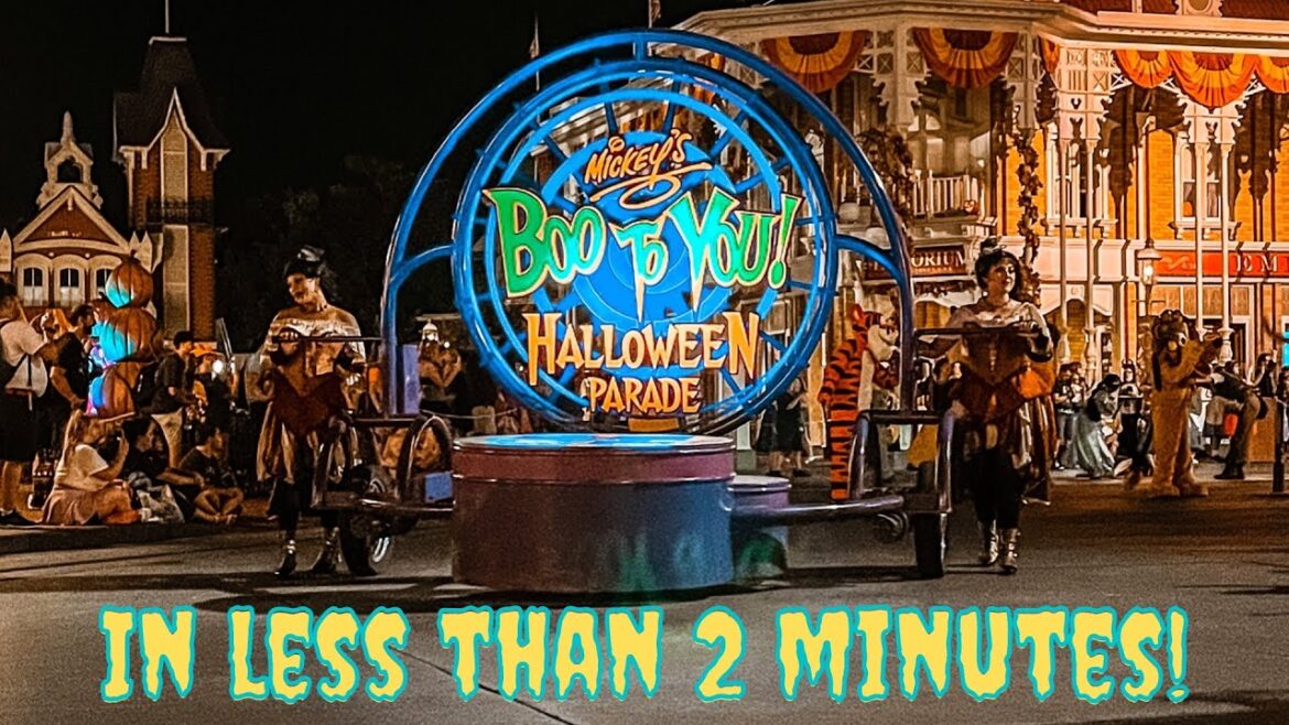 Mickeys Not So Scary Boo To You Parade – Magic Kingdom Disney World 2022 Mickeys Not So Scary Boo To You Parade - Magic Kingdom Disney World 2022