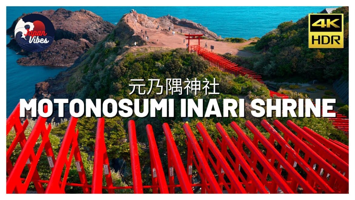 [4K HDR Japan] Motonosumi Inari Shrine: you should visit on your trip to Japan in 2022