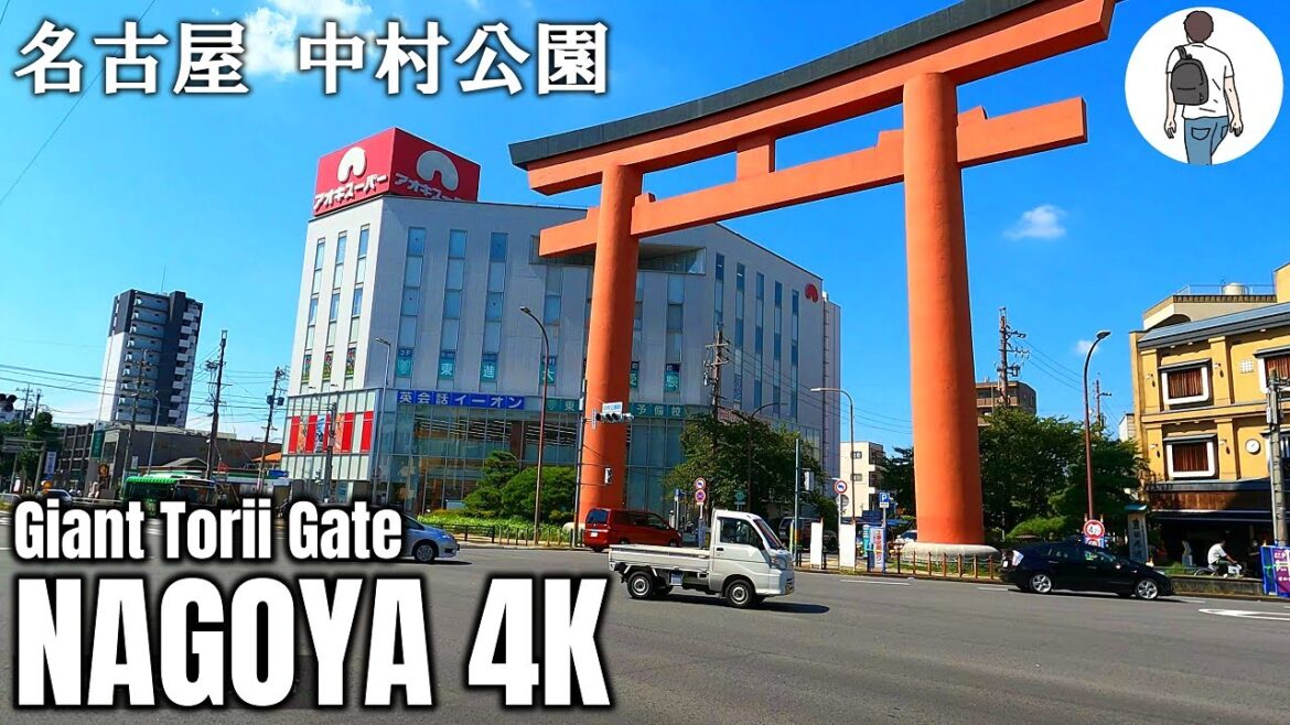 [名古屋]巨大鳥居⛩️をくぐり、激安みたらし団子店へ