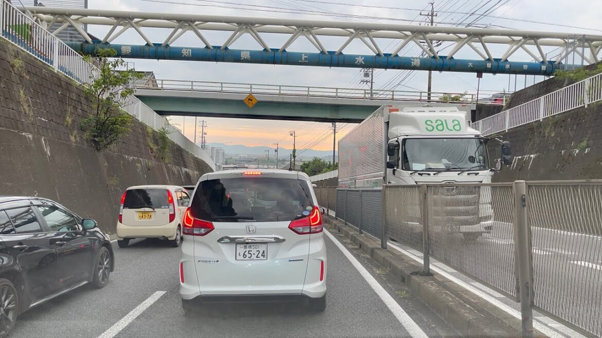 Immersive Morning Drive Natural Road Ambiance | Aichi Japan Immersive Morning Drive Natural Road Ambiance | Aichi Japan