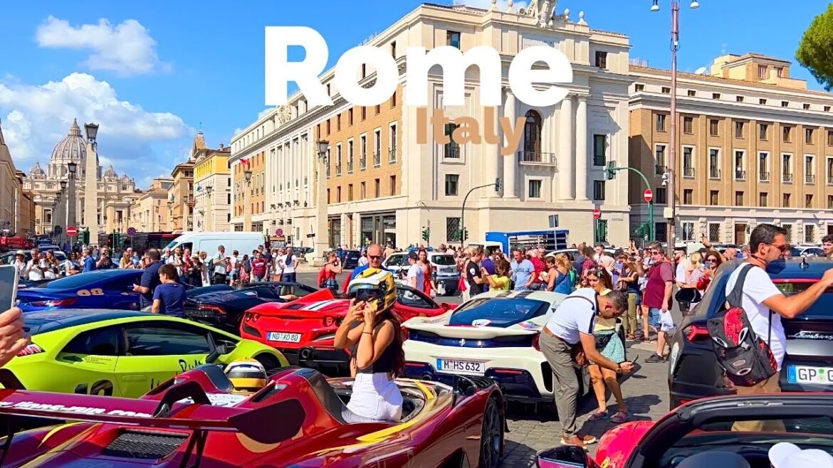 Rome, Italy 🇮🇹 - October 2022 - 4K 60fps - HDR Walking Tour