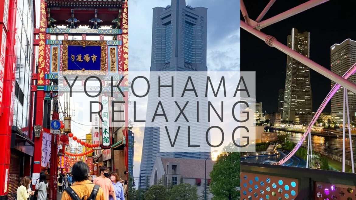 YOKOHAMA VLOG | YOKOHAMA RELAXING WALKING TOUR VLOG