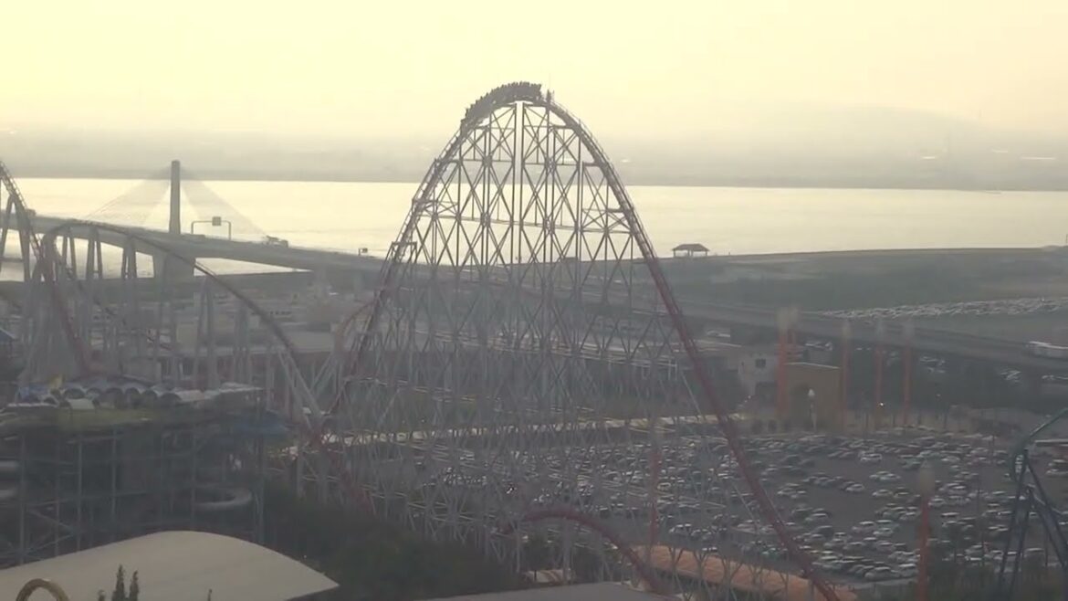 Steel Dragon 2000 at Nagashima Spa Land Japan