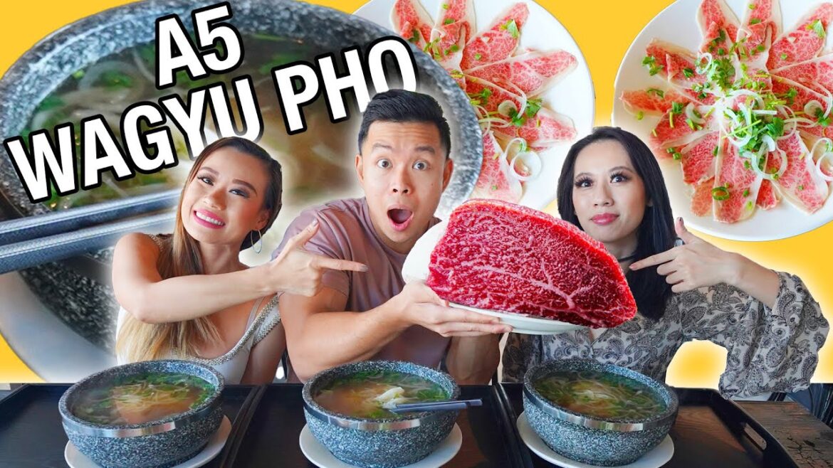 1st Ever A5 WAGYU Vietnamese Pho Experience! 1st Ever A5 WAGYU Vietnamese Pho Experience!