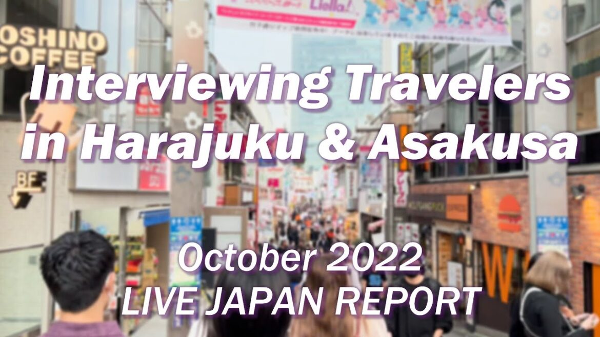 What's happening in Japan? October 2022 | Interviewing Travelers in Harajuku & Asakusa What's happening in Japan? October 2022 | Interviewing Travelers in Harajuku & Asakusa
