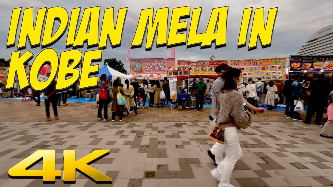 4K JAPAN | INDIAN MELA (FESTIVAL) in MERICAN PARK - Walkabout