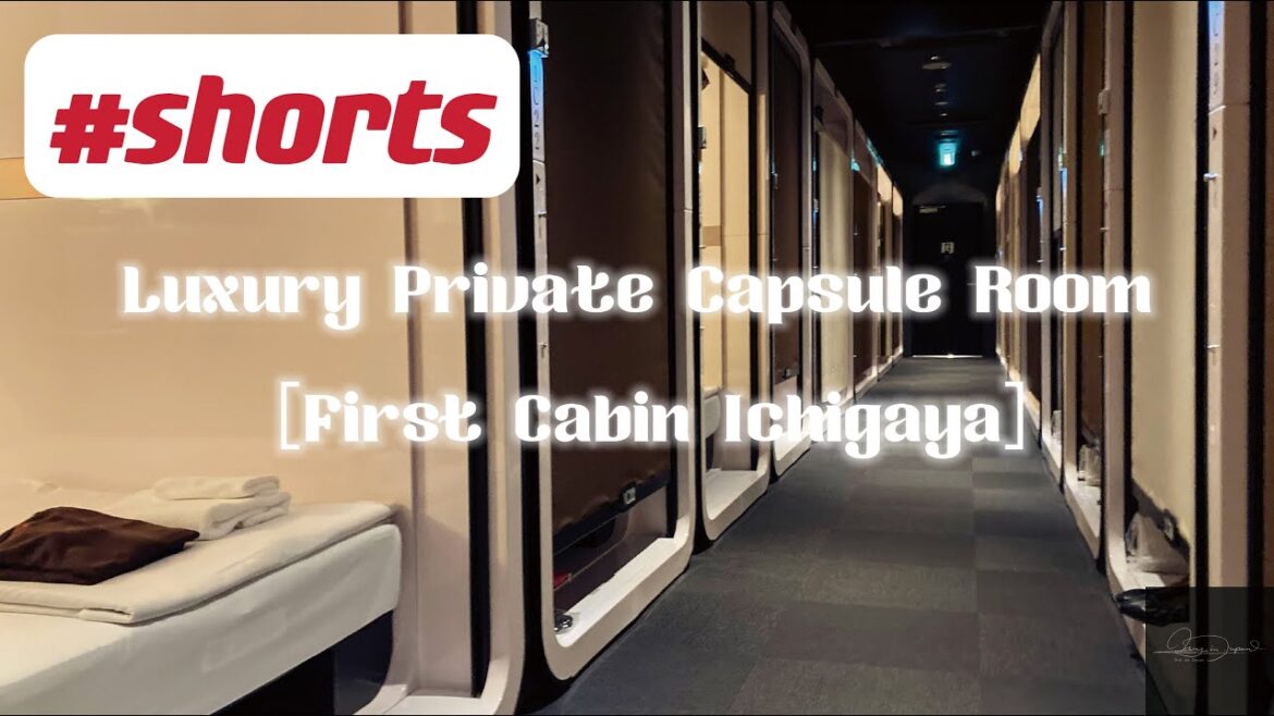 Luxury Private Capsule Room|First Class|Hotel Tour|Solo Idea|#capsulehotel | #shorts