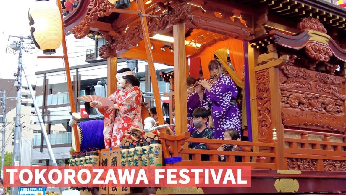 [4K]Walking Japanese Festival | Tokorozawa Matsuri after 4 years (October 9, 2022)