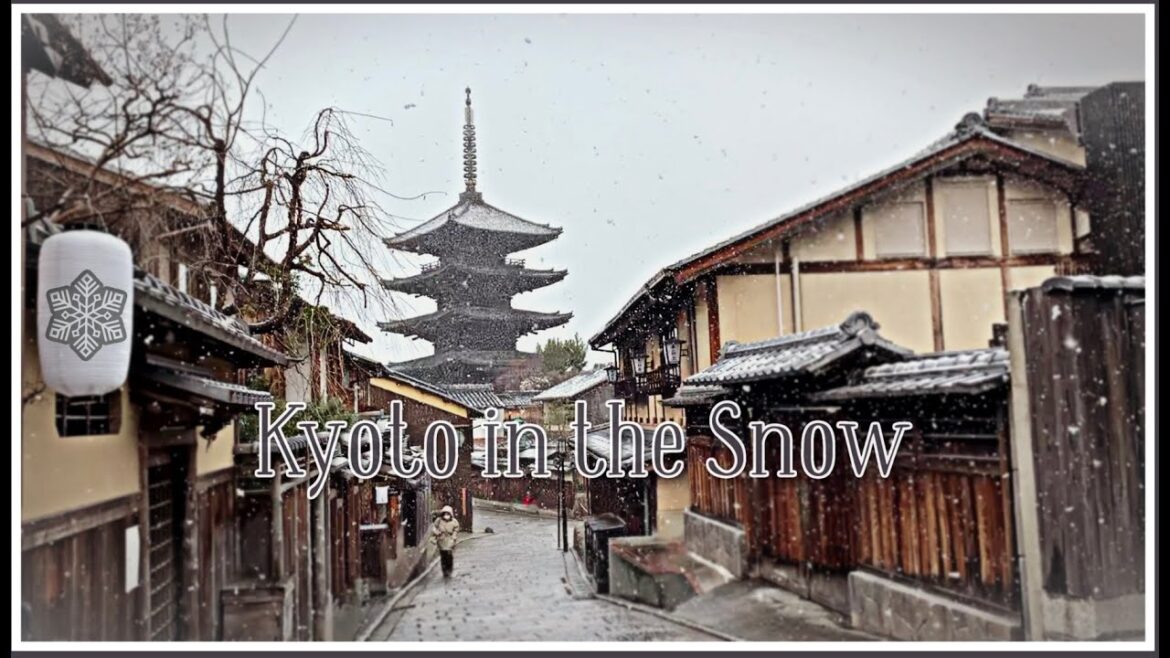 Kyoto in the Snow 京都の冬 // A Journal Entry from New Year's Eve 2020