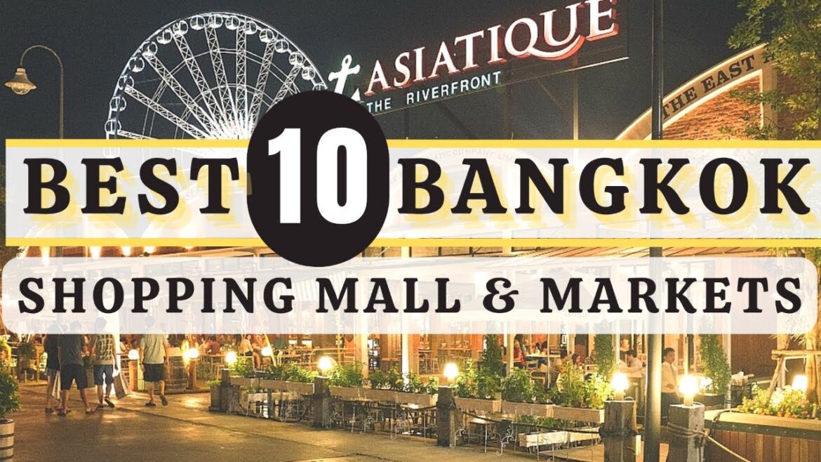 Find the best BANGKOK shopping mall and markets here! Find the best BANGKOK shopping mall and markets here!