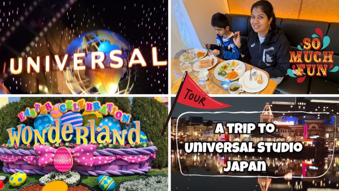 A trip to Universal Studio Japan in Tamil | Japan Hotel room tour | Japan Travel vlog in Tamil