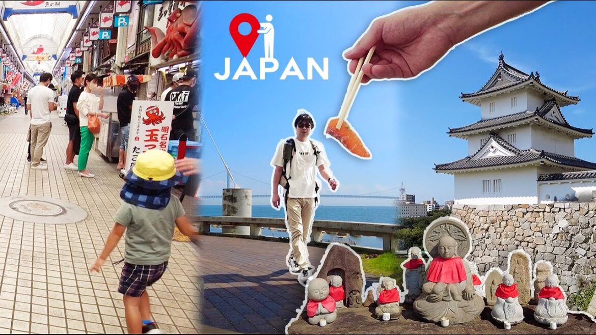 vlog✨Day Trip to the Castle Ruins City. Solo Walking in the Good old Japan.