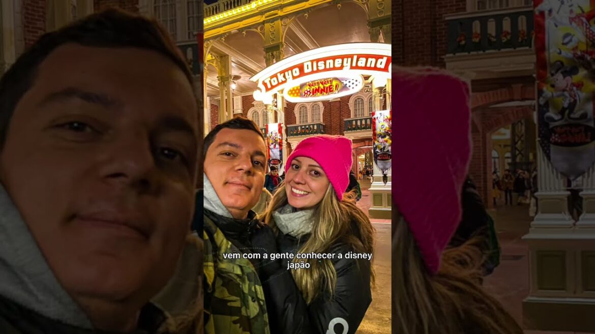 Como é a Disney no Japão | #viagemLF #shorts Como é a Disney no Japão | #viagemLF #shorts