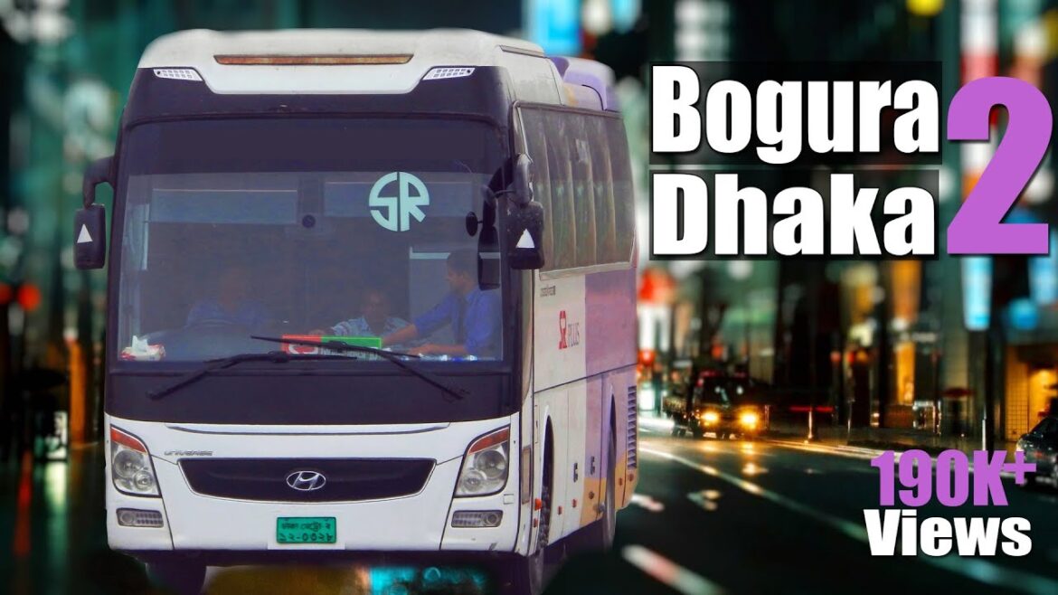 Bogra to Dhaka | SR Travels | SR Plus Bus | SR Hyundai Bus | Hyundai Bus interior And Traveling Bogra to Dhaka | SR Travels | SR Plus Bus | SR Hyundai Bus | Hyundai Bus interior And Traveling