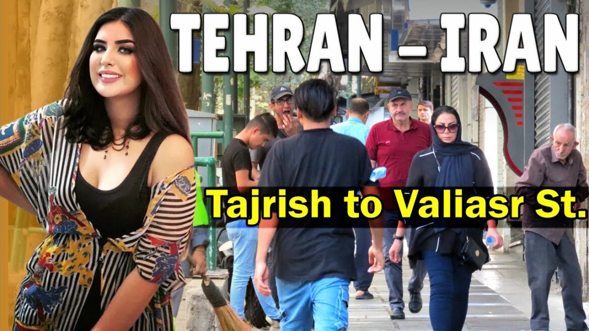 Walking Tour Iran | Walk from Tajrish Sq toward Valiasr Street Tehran 2022 #tourism #walk Walking Tour Iran | Walk from Tajrish Sq toward Valiasr Street Tehran 2022 #tourism #walk