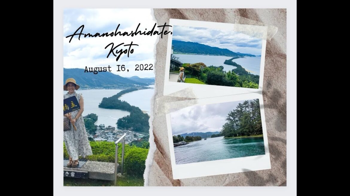 How to Travel Japan on a Budget. Part 2: Amanohashidate, Kyoto Japan 予算内で日本を旅行する方法。目的地 2: 京都天橋立