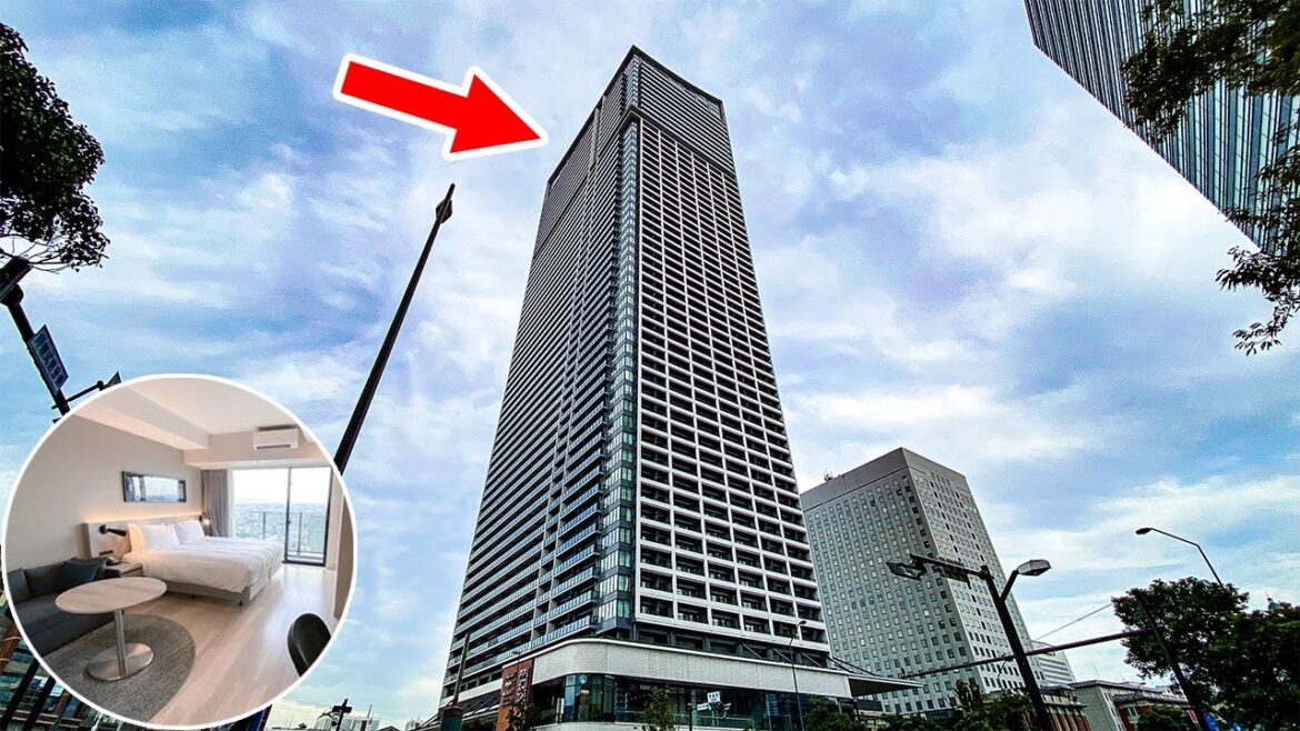 【For long stay】Luxury Apartment Hotel with a Stunning View in High floor🏢✨| Oakwood Suites Yokohama