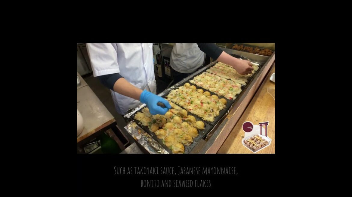 The Iconic Japanese Street Food - Takoyaki #shorts