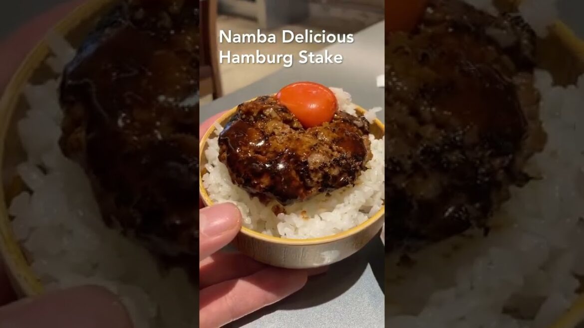 Namba Delicious Hamburg Stake #shorts