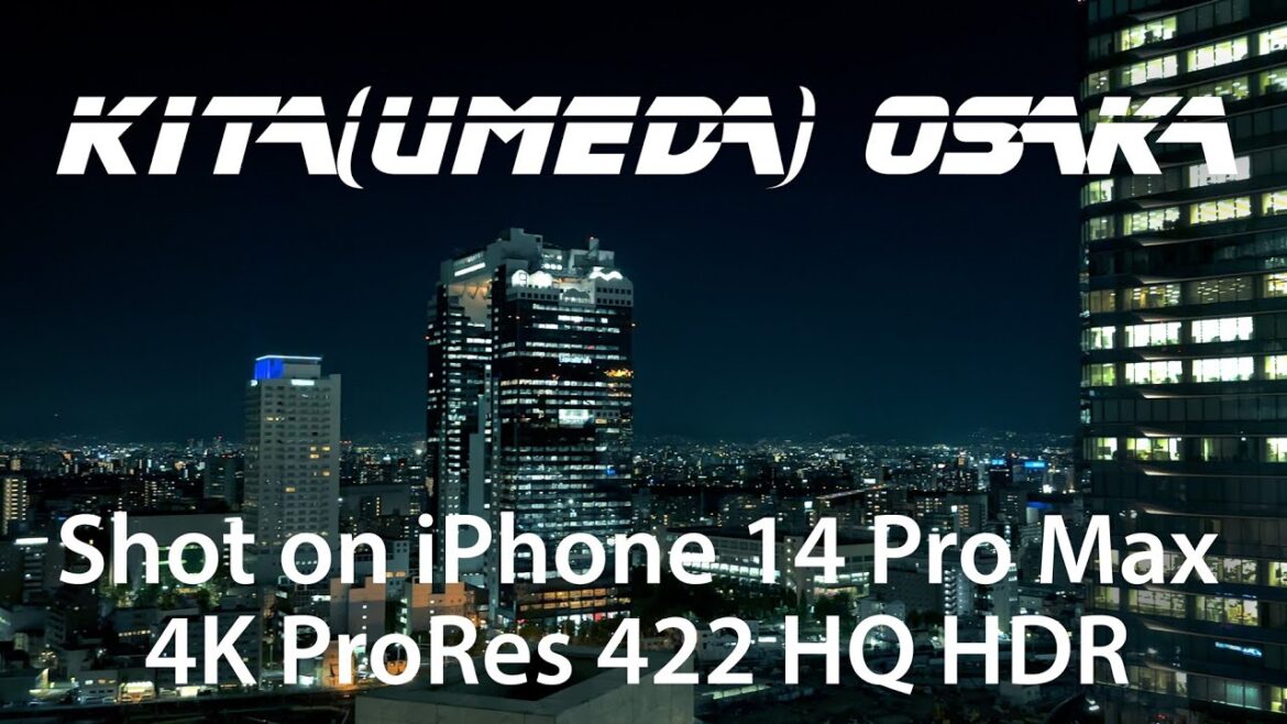 Shot on iPhone 14 Pro 4K ProRes 422 HQ HDR Cinematic | 2022 Osaka Kitta/Umeda Low Light Night 大阪梅田夜景 Shot on iPhone 14 Pro 4K ProRes 422 HQ HDR Cinematic | 2022 Osaka Kitta/Umeda Low Light Night 大阪梅田夜景