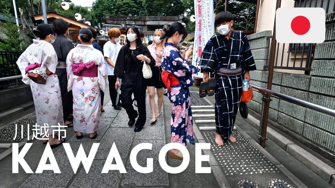 Day Trip To Historic Kawagoe From Tokyo | Japan 4K Walk